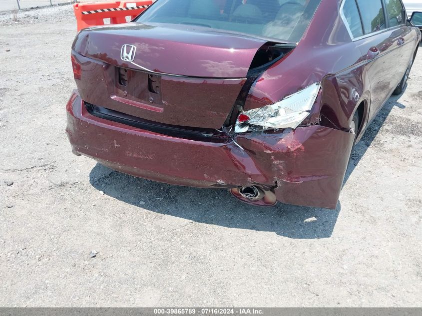 2010 Honda Accord 2.4 Lx-P VIN: 1HGCP2F49AA037320 Lot: 39865789