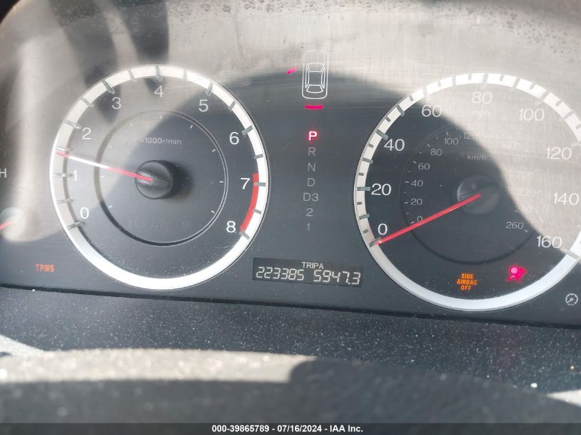 2010 Honda Accord 2.4 Lx-P VIN: 1HGCP2F49AA037320 Lot: 39865789