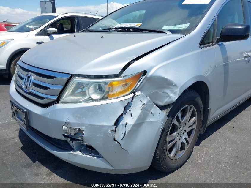 2012 Honda Odyssey Ex-L VIN: 5FNRL5H68CB055130 Lot: 39865797