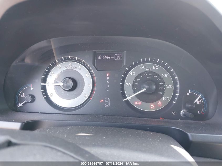 2012 Honda Odyssey Ex-L VIN: 5FNRL5H68CB055130 Lot: 39865797