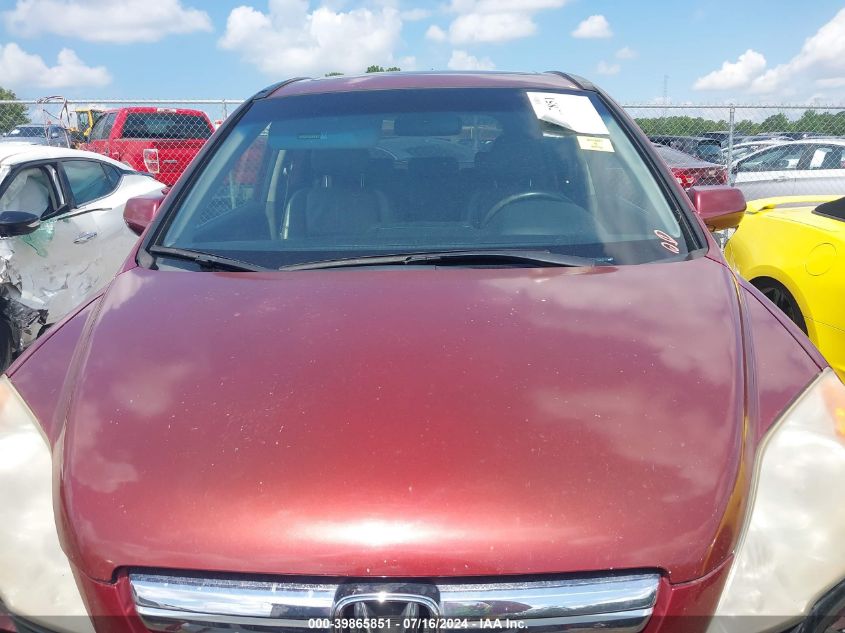 2009 Honda Cr-V Ex-L VIN: JHLRE38759C013658 Lot: 39865851