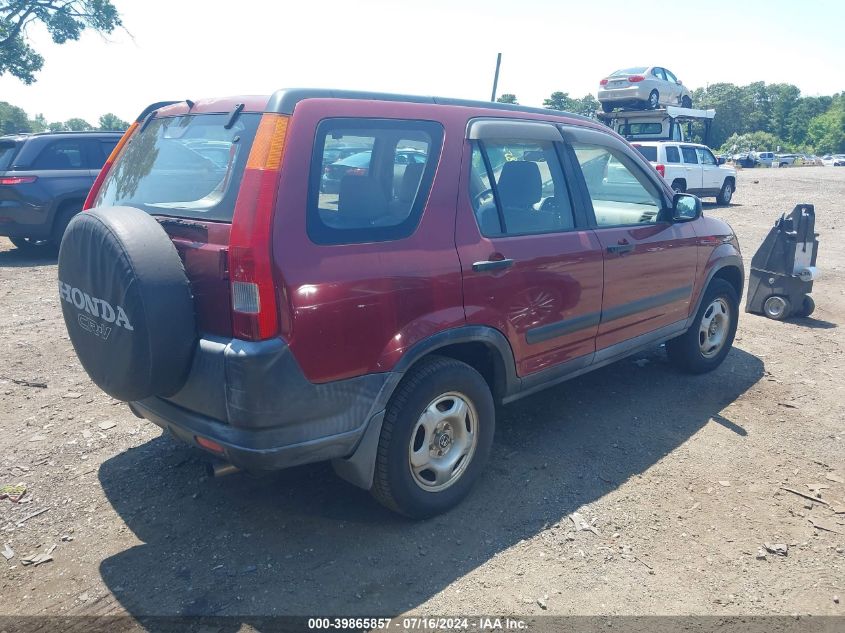 JHLRD78442C084582 2002 Honda Cr-V Lx