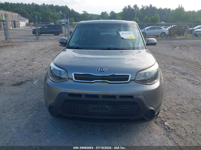 2014 Kia Soul + VIN: KNDJP3A5XE7035669 Lot: 39865864