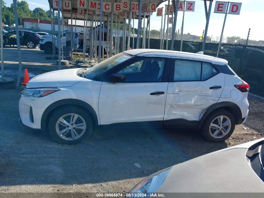 2021 Nissan Kicks S Xtronic Cvt VIN: 3N1CP5BV6ML551592 Lot: 39865874