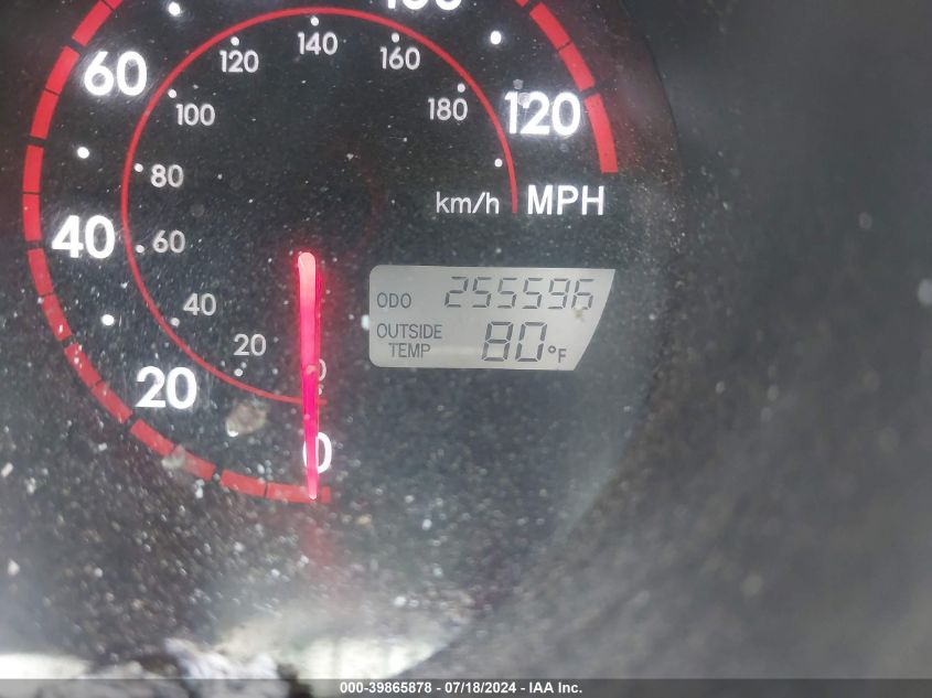 2007 Toyota Matrix Std/Xr VIN: 2T1KR32E27C625749 Lot: 39865878