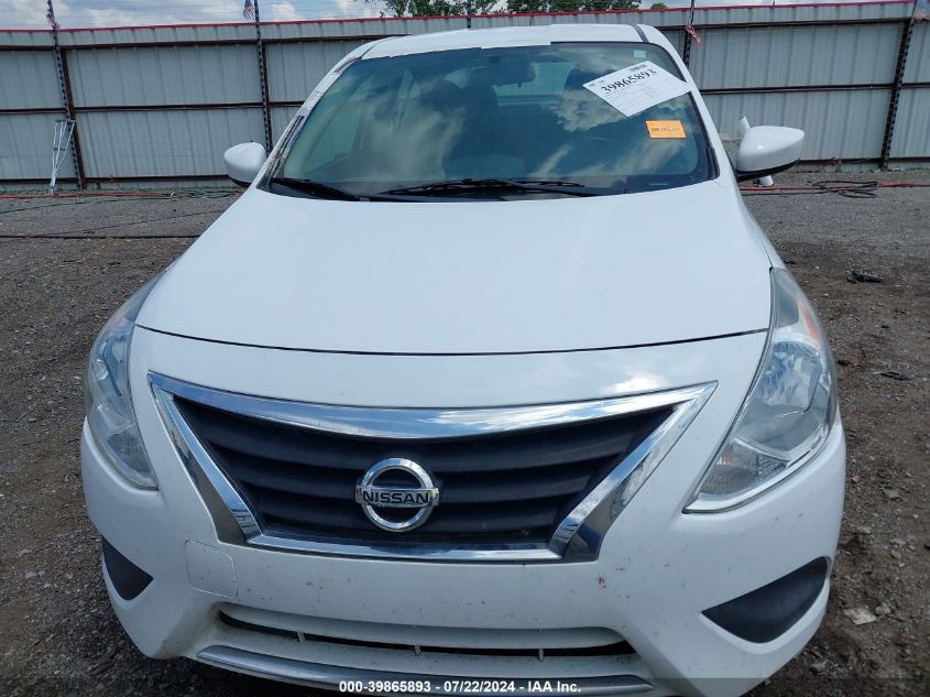 2019 Nissan Versa 1.6 Sv VIN: 3N1CN7AP7KL849456 Lot: 39865893