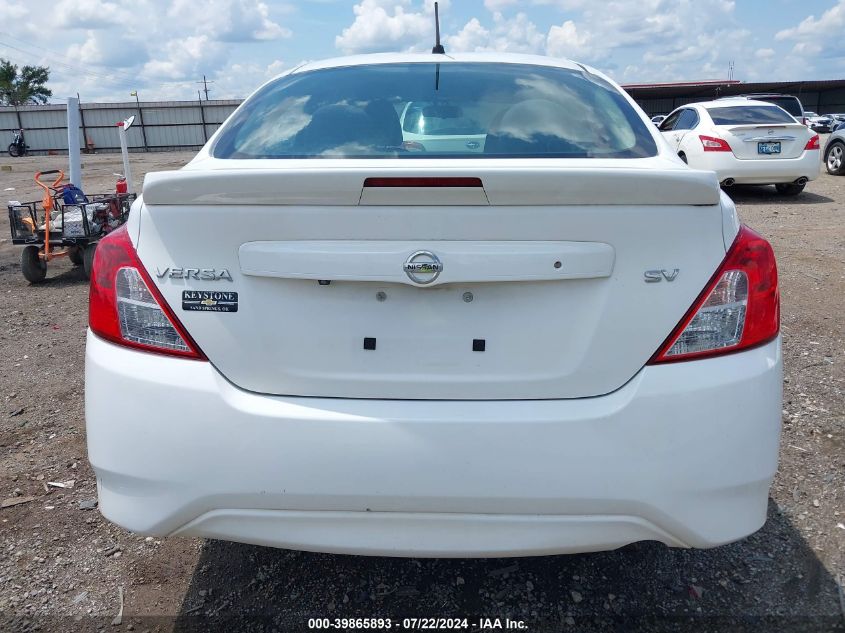 2019 Nissan Versa 1.6 Sv VIN: 3N1CN7AP7KL849456 Lot: 39865893