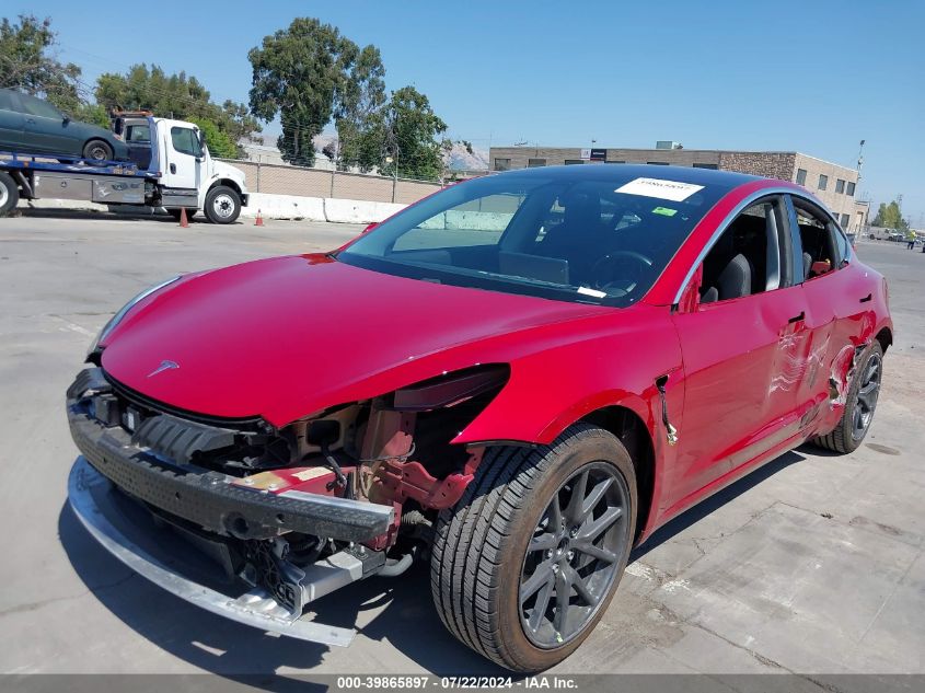 2018 Tesla Model 3 Long Range/Mid Range VIN: 5YJ3E1EA8JF044806 Lot: 39865897