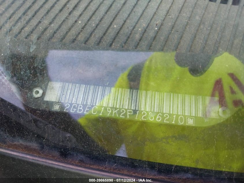 1993 Chevrolet Gmt-400 C1500 VIN: 2GBEC19K2P1236210 Lot: 39865898