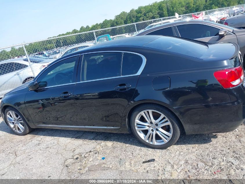 2007 Lexus Gs 450H VIN: JTHBC96S775004054 Lot: 39865902