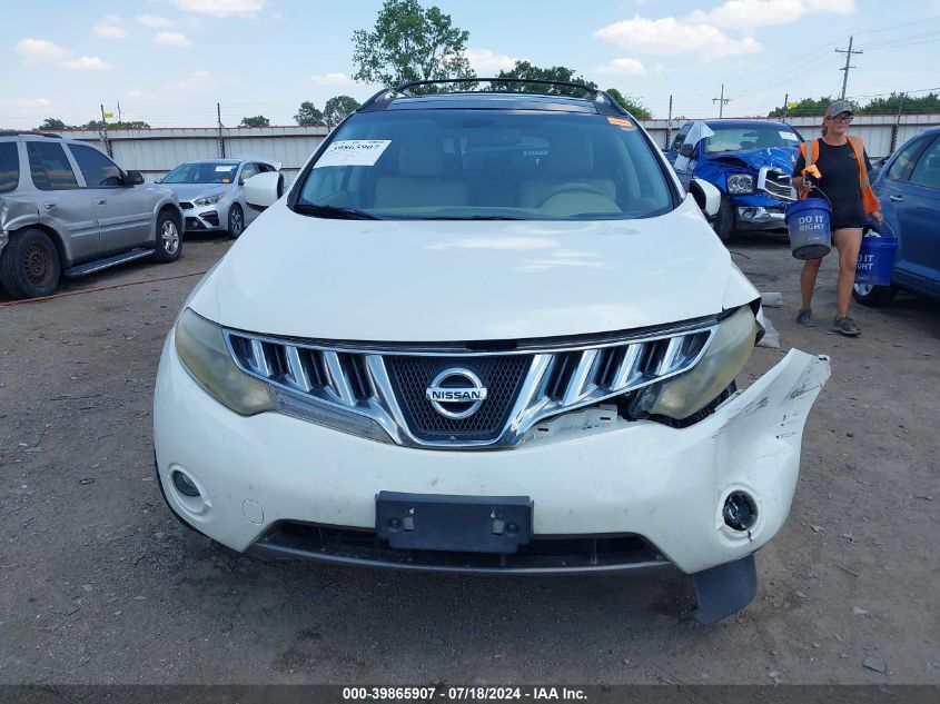 2009 Nissan Murano Le VIN: JN8AZ18W69W154834 Lot: 39865907