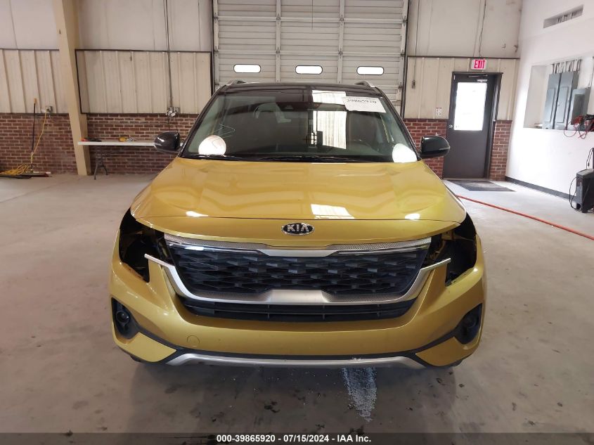 2021 Kia Seltos S VIN: KNDEUCAA0M7180175 Lot: 39865920