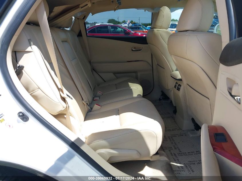 2012 Lexus Rx 350 VIN: 2T2ZK1BA5CC067471 Lot: 39865932