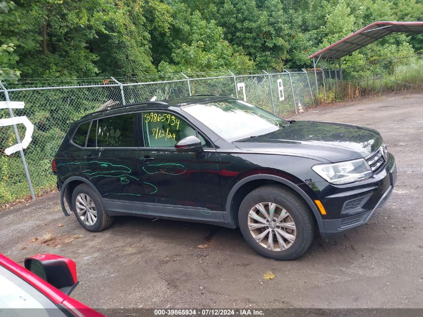 2019 Volkswagen Tiguan 2.0T S VIN: 3VV0B7AX0KM181858 Lot: 39865934