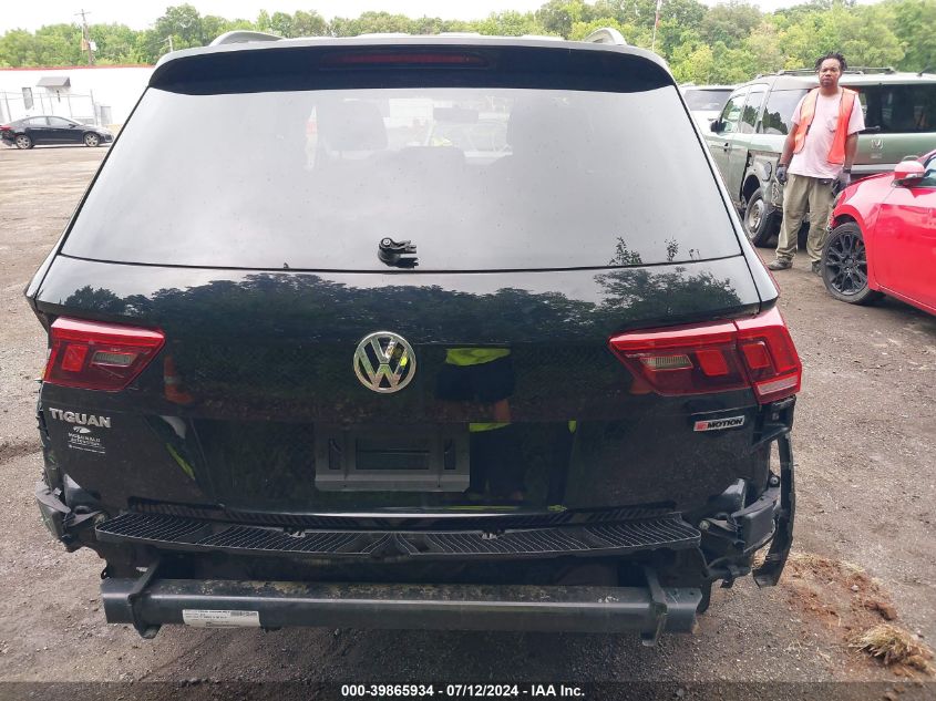 2019 Volkswagen Tiguan 2.0T S VIN: 3VV0B7AX0KM181858 Lot: 39865934