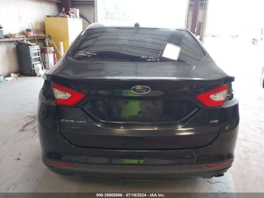 2013 Ford Fusion Se VIN: 3FA6P0H72DR106047 Lot: 39865966