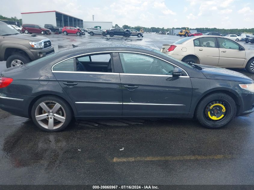 2012 Volkswagen Cc Lux VIN: WVWHN7AN1CE523476 Lot: 39865967