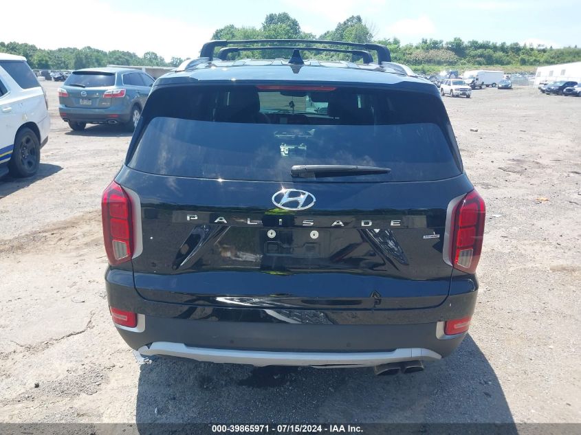 2021 Hyundai Palisade Sel VIN: KM8R4DHE8MU253239 Lot: 39865971