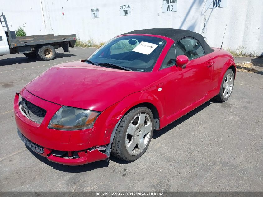 TRUUT28NX11002862 2001 Audi Tt