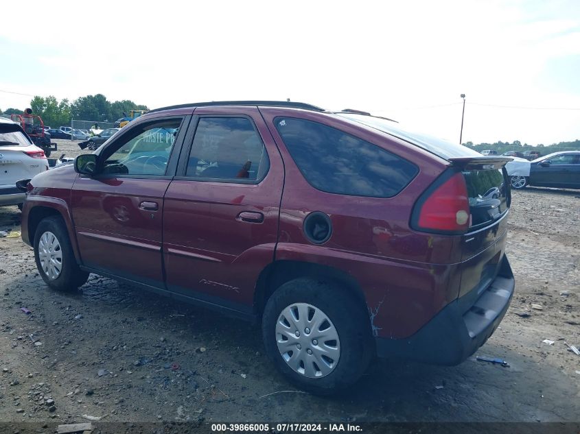 2004 Pontiac Aztek VIN: 3G7DA03EX4S534402 Lot: 39866005