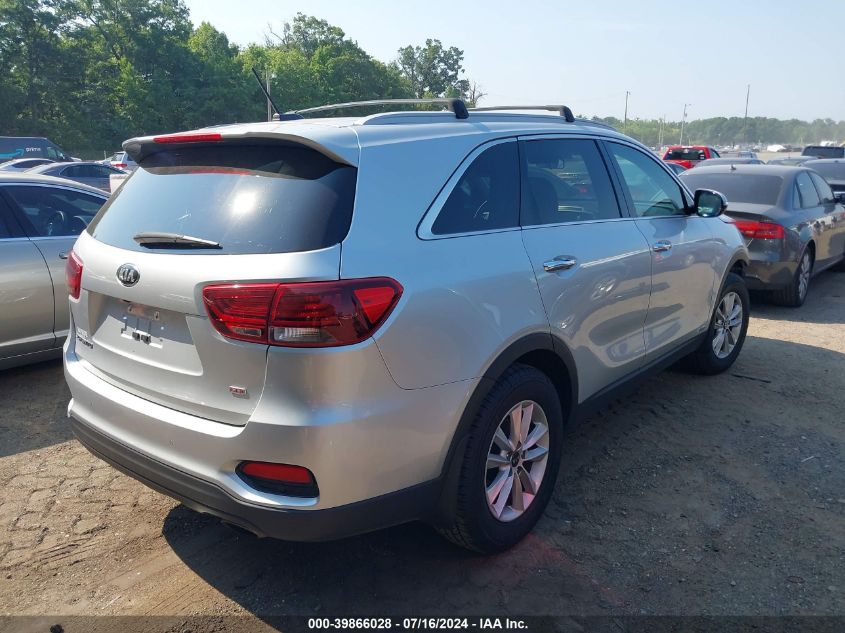 2020 Kia Sorento 2.4L Lx VIN: 5XYPGDA33LG636646 Lot: 39866028