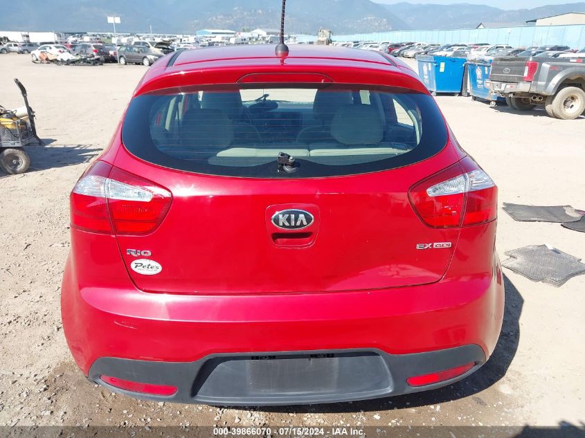 2015 Kia Rio Ex VIN: KNADN5A35F6445619 Lot: 39866070