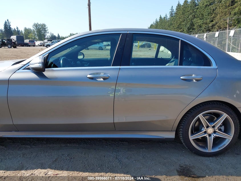 2015 Mercedes-Benz C 300 4Matic VIN: 55SWF4KB7FU035853 Lot: 39866071