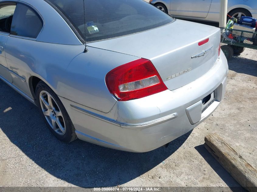 2003 Chrysler Sebring Lx VIN: 4C3AG42G33E181994 Lot: 39866074