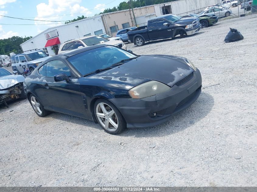 KMHHN65F06U212656 2006 Hyundai Tiburon Gt/Gt Limited/Se