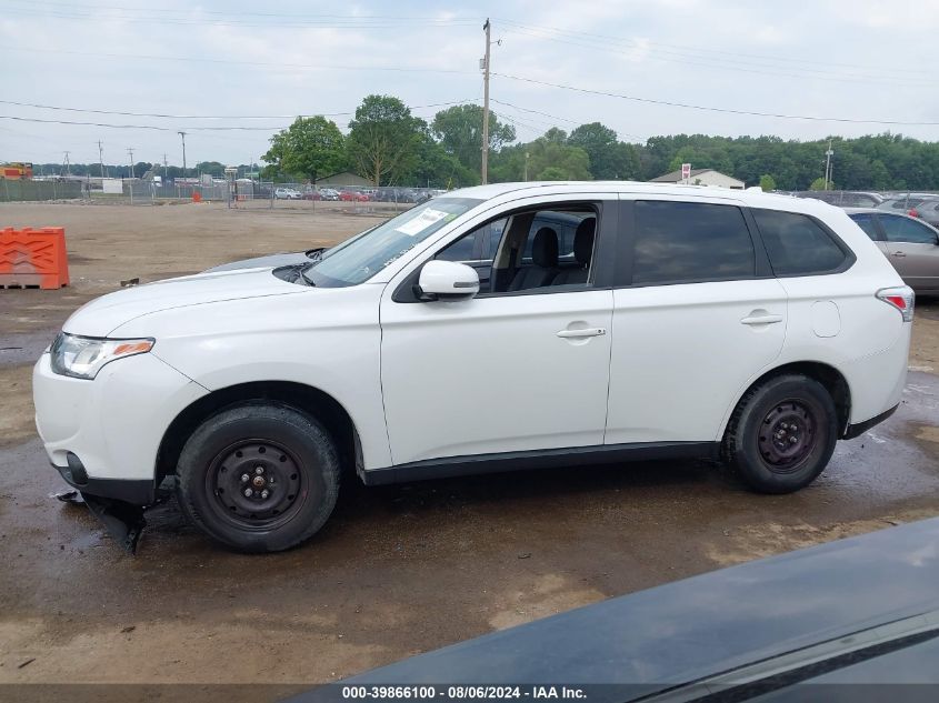 2014 Mitsubishi Outlander Se VIN: JA4AZ3A36EZ013529 Lot: 39866100