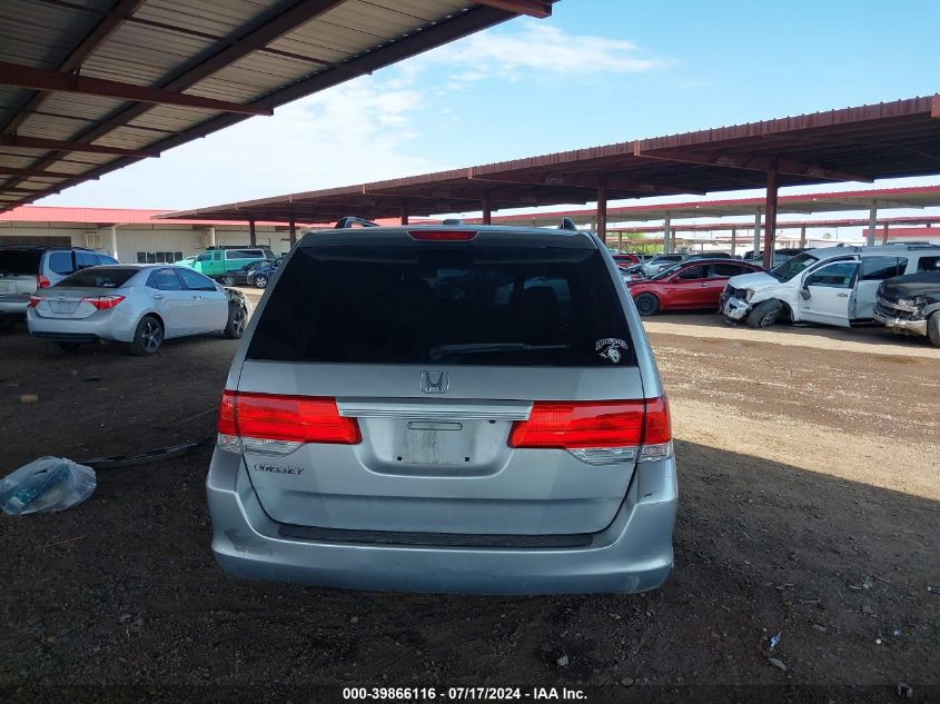 2010 Honda Odyssey Ex-L VIN: 5FNRL3H71AB096659 Lot: 40291770