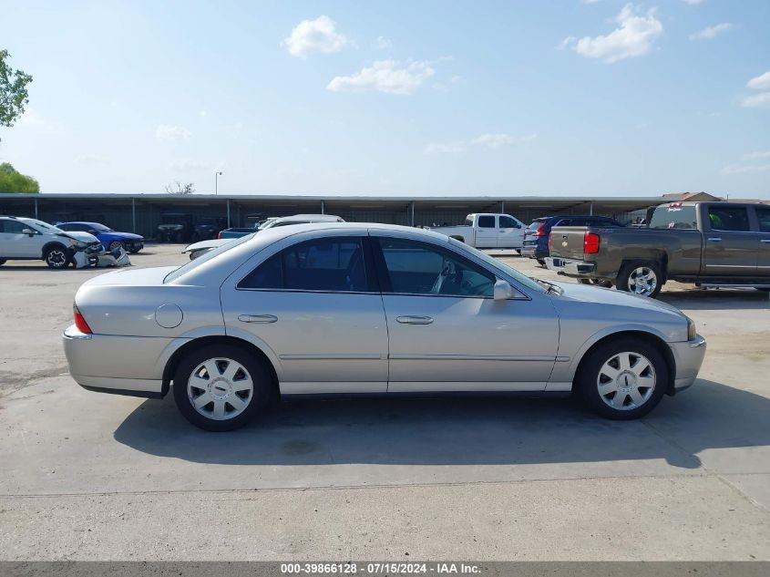 2004 Lincoln Ls V6 VIN: 1LNHM86S94Y617138 Lot: 39866128