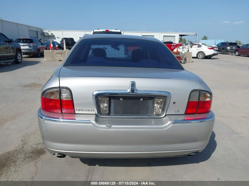 2004 Lincoln Ls V6 VIN: 1LNHM86S94Y617138 Lot: 39866128