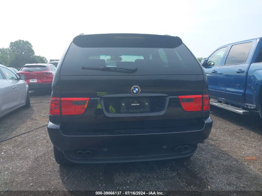 2003 BMW X5 4.4I VIN: 5UXFB33513LH44773 Lot: 39866137