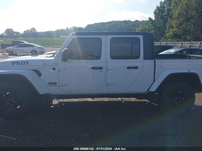 2021 Jeep Gladiator Sport VIN: 1C6HJTAG4ML568924 Lot: 39866142