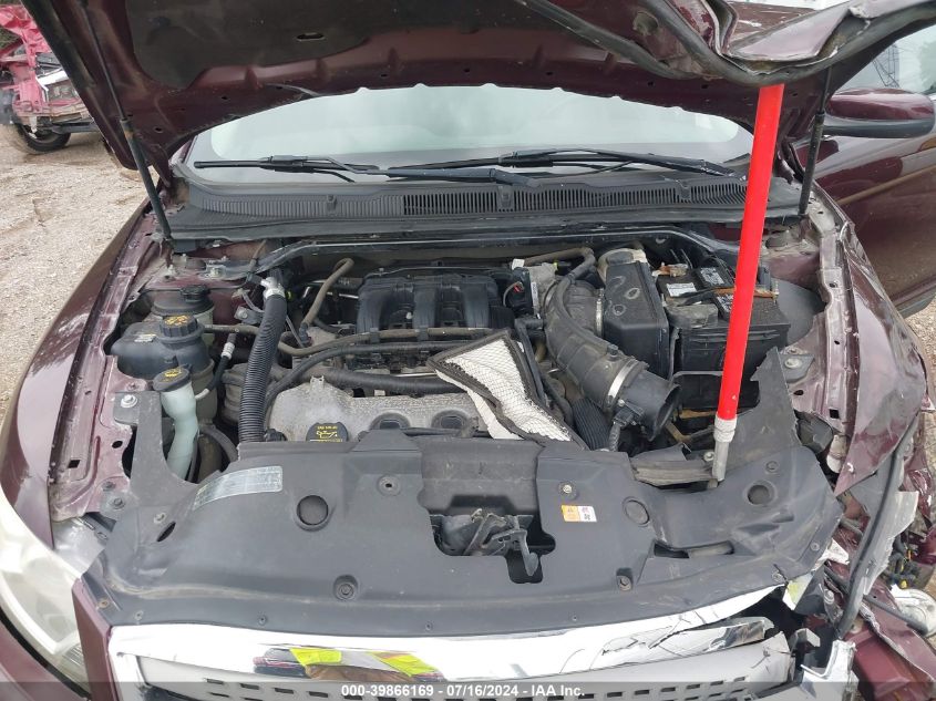 2011 Ford Taurus Sel VIN: 1FAHP2HW1BG140707 Lot: 39866169