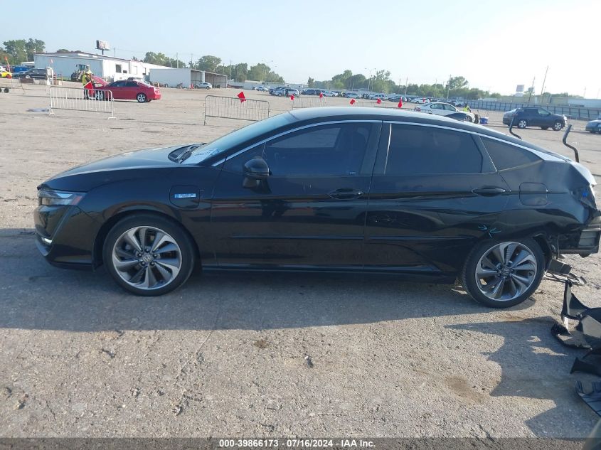 2018 Honda Clarity Plug-In Hybrid Touring VIN: JHMZC5F3XJC009977 Lot: 39866173