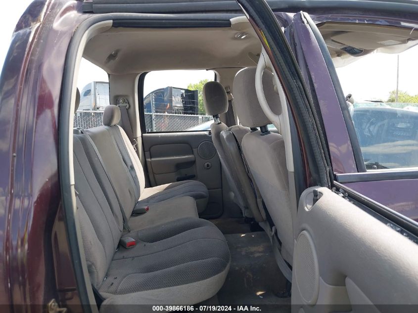 2004 Dodge Ram 1500 Slt/Laramie VIN: 1D7HA18D64S605136 Lot: 39866186