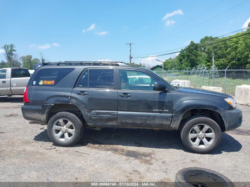 2006 Toyota 4Runner Limited V6 VIN: JTEBU17RX68057772 Lot: 39866198