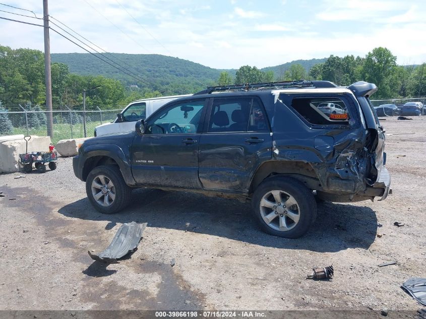 2006 Toyota 4Runner Limited V6 VIN: JTEBU17RX68057772 Lot: 39866198