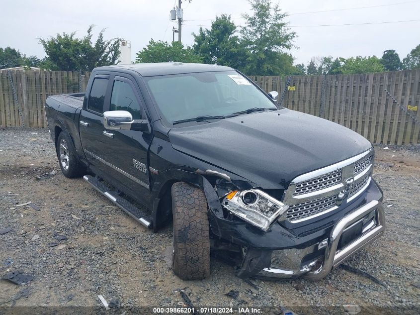 2017 RAM 1500 LARAMIE QUAD CAB 4X4 6'4 BOX - 1C6RR7JT1HS554315