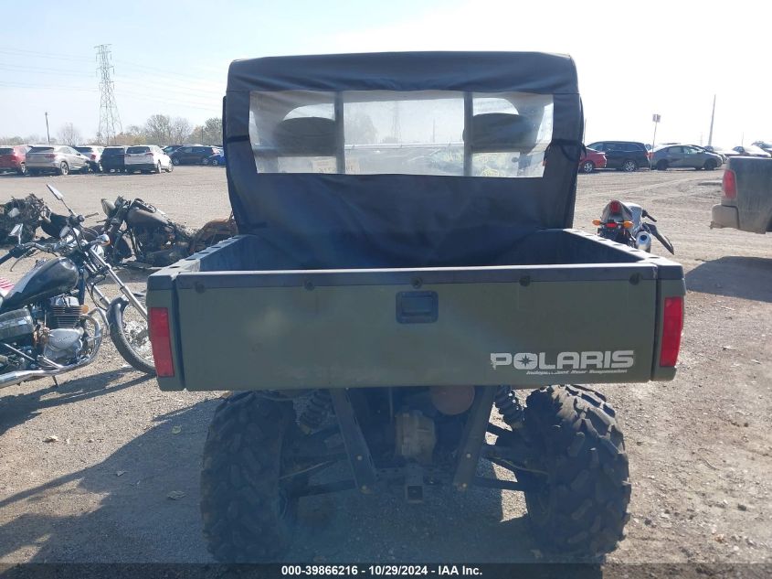 2008 Polaris Ranger Xp VIN: 4XARH68A182701897 Lot: 39866216