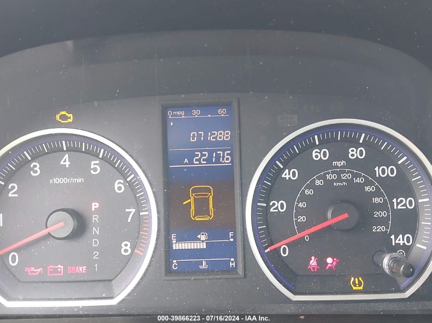 2010 Honda Cr-V Lx VIN: 5J6RE3H37AL043253 Lot: 39866223