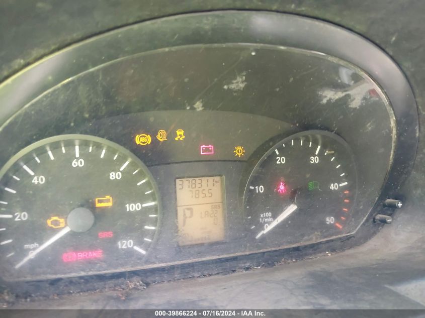 2011 Mercedes-Benz Sprinter 2500 High Roof VIN: WD3PE8CB1B5601493 Lot: 39866224