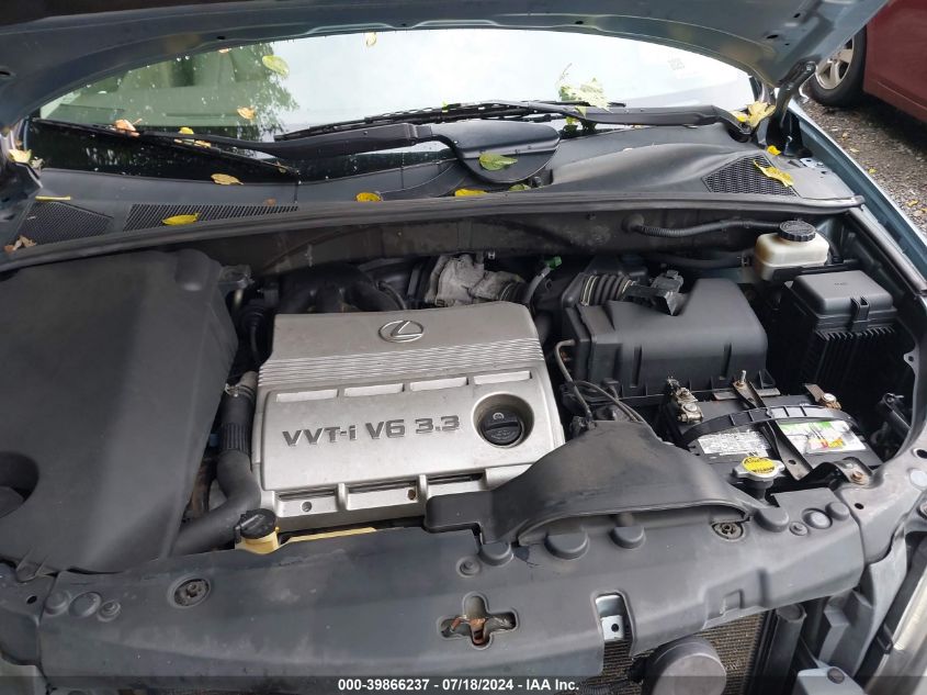 2005 Lexus Rx 330 330 VIN: 2T2HA31U45C078924 Lot: 39866237