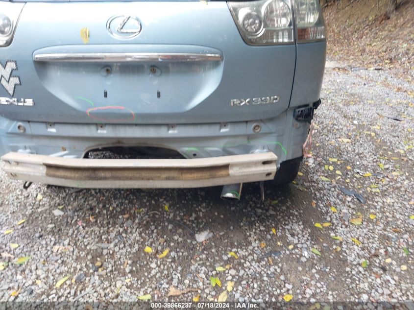 2005 Lexus Rx 330 330 VIN: 2T2HA31U45C078924 Lot: 39866237