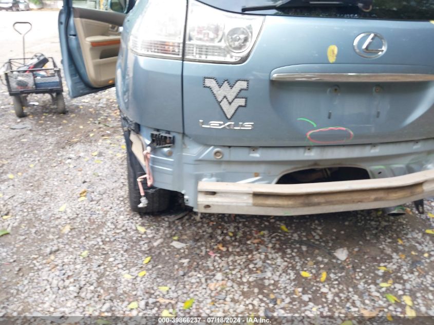 2005 Lexus Rx 330 330 VIN: 2T2HA31U45C078924 Lot: 39866237