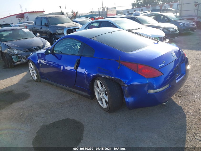 2005 Nissan 350Z Touring VIN: JN1AZ34D45M601178 Lot: 39866270