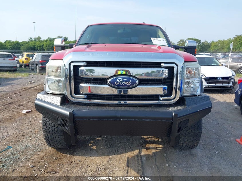 2011 Ford F-250 Lariat VIN: 1FT7W2BT6BEC23732 Lot: 39866278