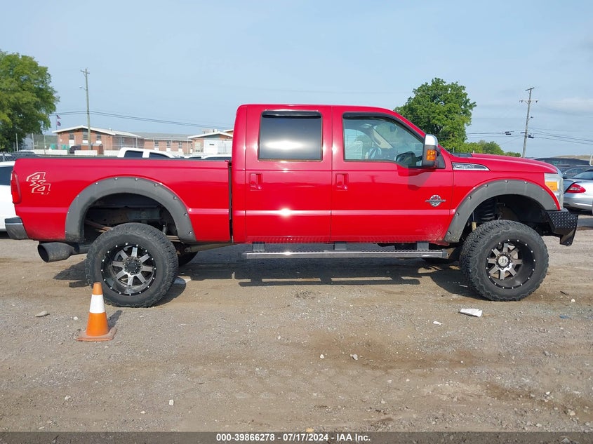 2011 Ford F-250 Lariat VIN: 1FT7W2BT6BEC23732 Lot: 39866278